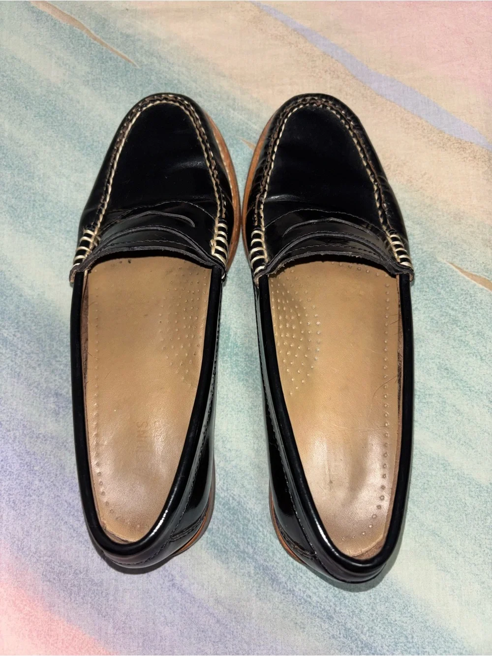 Bass Weejuns patent leather loafer women’s size 7 M